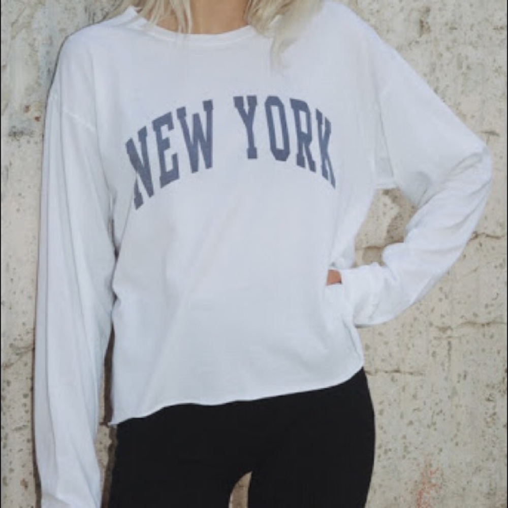 Brandy Melville cropped long sleeve